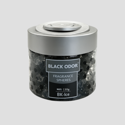 Black Odor Fragrance Spheres Air Freshener – 130g | Long-Lasting Fresh Scent | Car, Home & Office Use