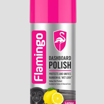 Flamingo Car Dashboard Polish Spray 450ml – Shine & Protect Interior Surfaces - Image 4