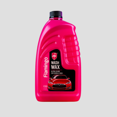 Flamingo Ultra Shine Car & Bike Foam Wash & Wax Shampoo Detailer Universal – 500ml