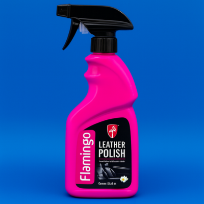 Flamingo Leather Polish 500ml – Car Seats, Dashboard, Carpets & Mats Protector - Image 5