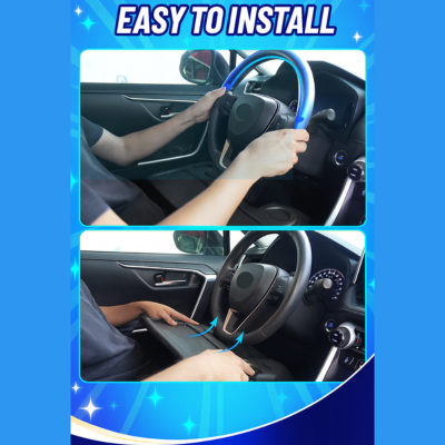 Portable Car Steering Wheel Table – Two-Sided Design, Lunch Tray & Laptop Holder - Image 6